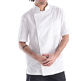 Modern Essentials Unisex Short Sleeve Chef Jacket: CW-CW4413