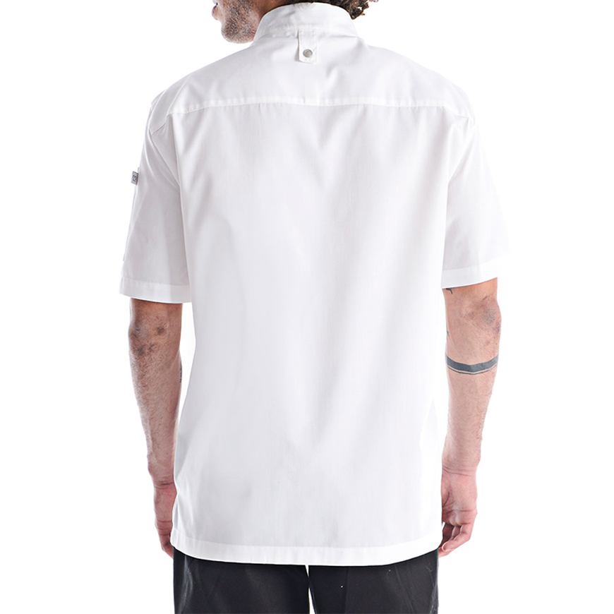 Modern Essentials Unisex Short Sleeve Chef Jacket: CW-CW4413V1