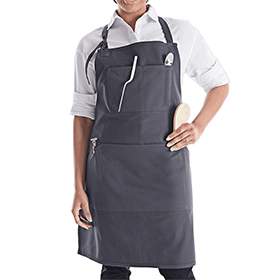 Reversible Multipocket Bib Apron: CW-CW1696