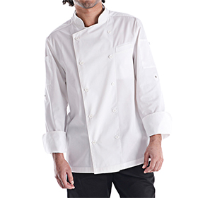 Modern Essentials Unisex  Long Sleeve Chef Coat: CW-CW4412