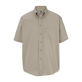 Edwards Men's Easy Care Short Sleeve Poplin Shirt: ED-1230