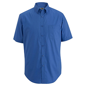 Edwards Edwards Mens' Short sleeve Stretch Poplin Shirt: ED-1231