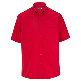 Edwards Men's Short Sleeve Soft Touch Poplin Shirt: ED-1245