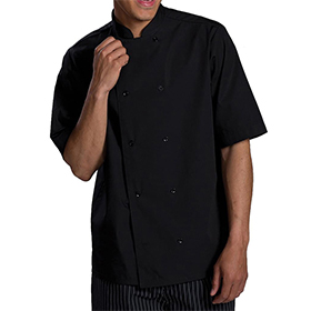 Edwards unisex Double Breasted Server Shirt  Short Sleeve: ED-1350
