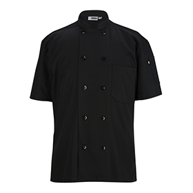 Edwards unisex Ten Button Chef Coat With Back Mesh: ED-3333