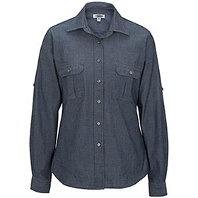 Edwards Unisex Roll Sleeve Shirt: ED-5298
