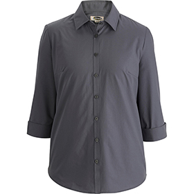 Edwards Women Essential Broadcloth Short Sleeve shirt: ED-5355