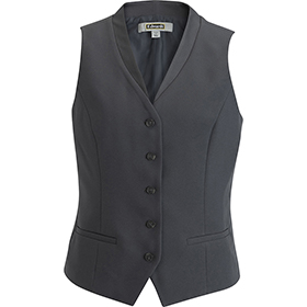 Edwards Women Ottoman Trim Vest: ED-7398