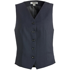 Edwards Women Synergy Washable High-Button Vest: ED-7526