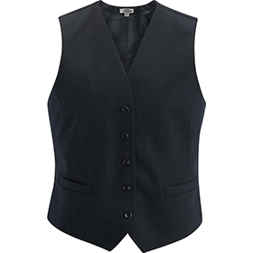 Edwards Women High-Button Vest: ED-7633