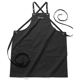 Edwards Twill Bib Apron: ED-9043