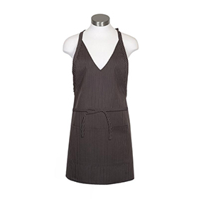 Fame Tailored V-Neck Apron with Snap-Closure: FA-F23