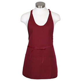 Fame Three Pocket Scoop Neck Apron: FA-F27