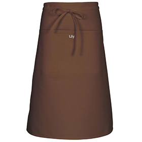 Fame Mid Length Bistro Pencil Pocket Apron: FA-F68