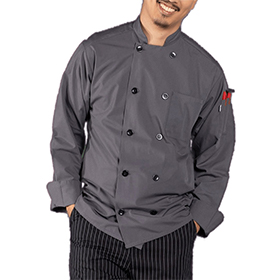 Classic Poplin Chef Coat: UT-0413