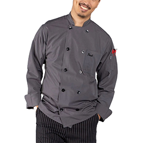 Classic Poplin Chef Coat: UT-0413