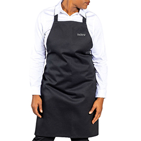 Mid-Length Bib Apron: UT-3005