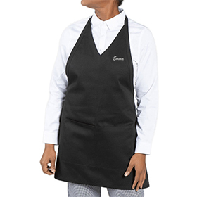 Formal V-Neck Apron: UT-3041