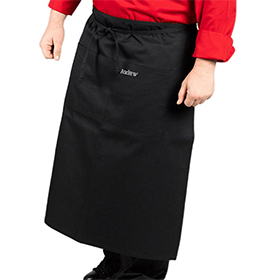 Three-Section Pocket Bistro Apron: UT-3100