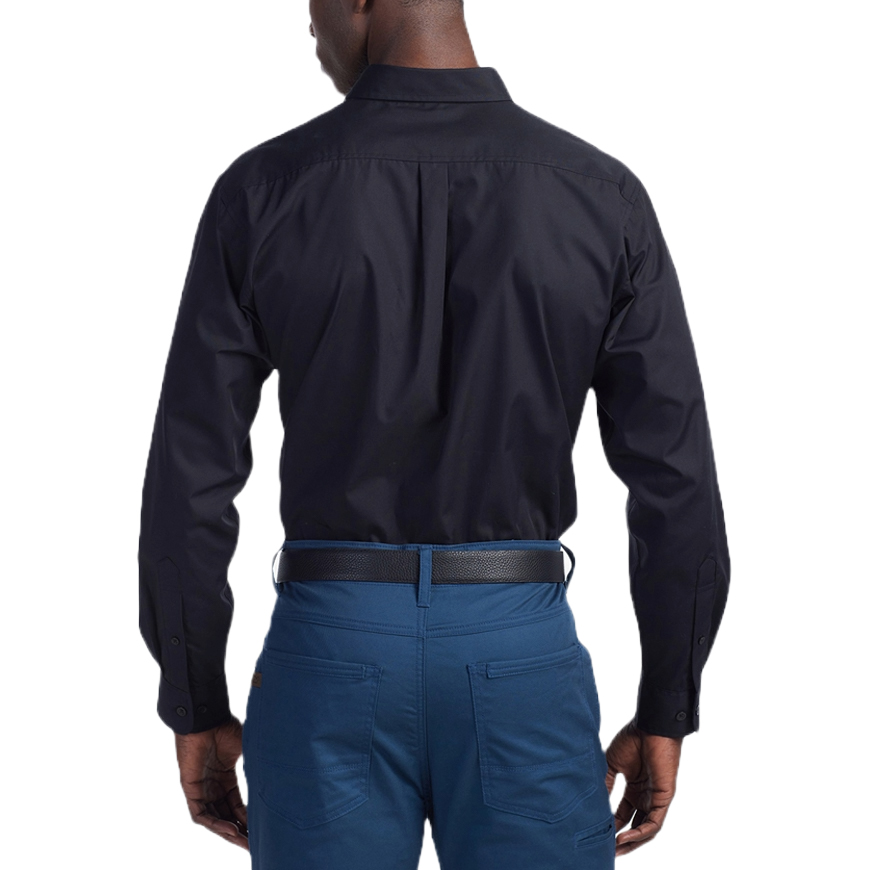 Men'S Long Sleeve Carefree Poplin Shirt: CW-CW1337V1