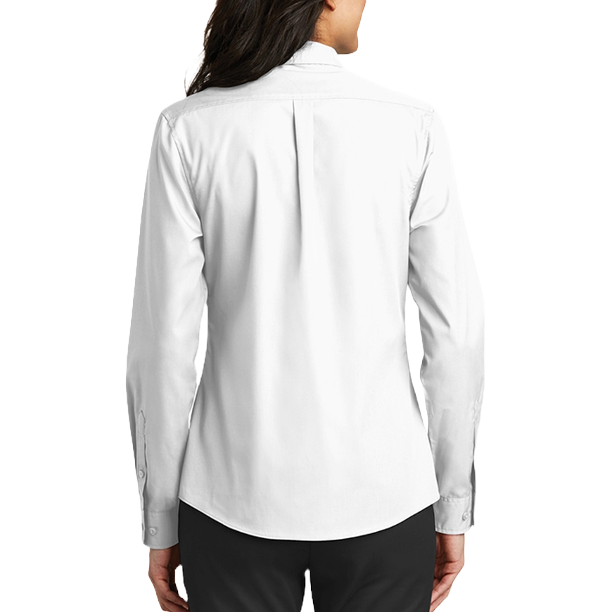 Women'S Long Sleeve Carefree Poplin Shirt: CW-CW1338V1