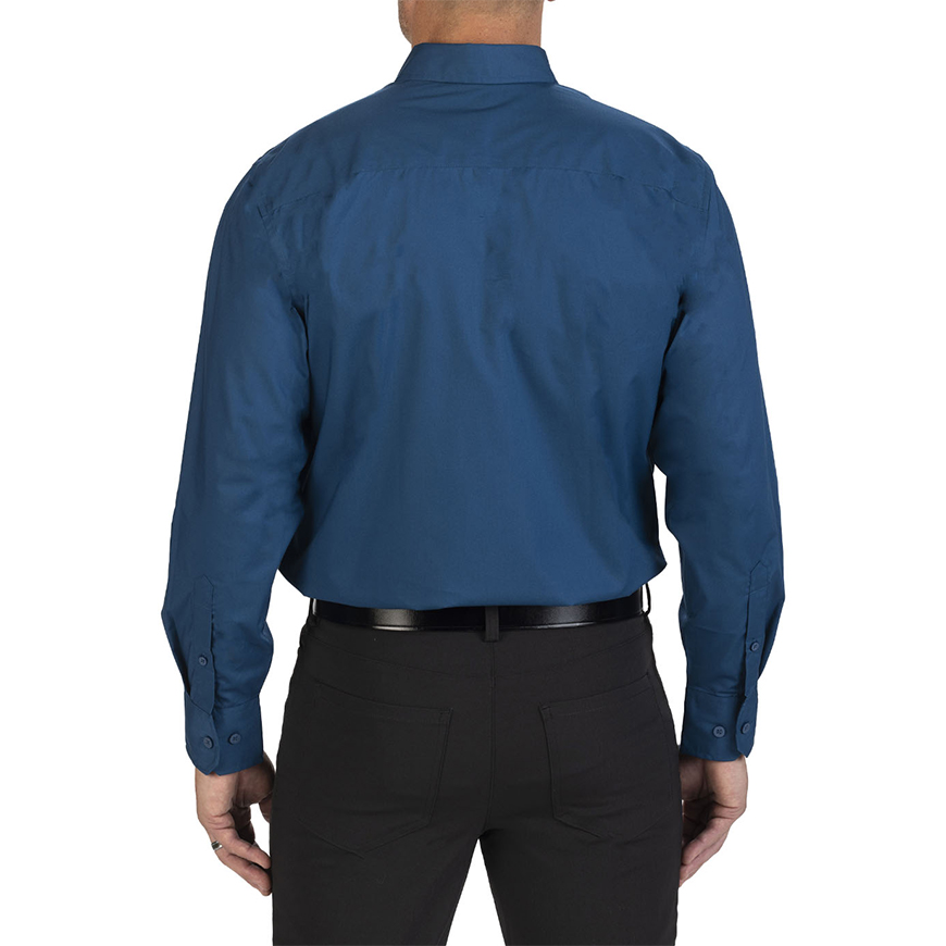 Edwards Men's Long Sleeve Stretch Broadcloth Shirt: ED-1316V3