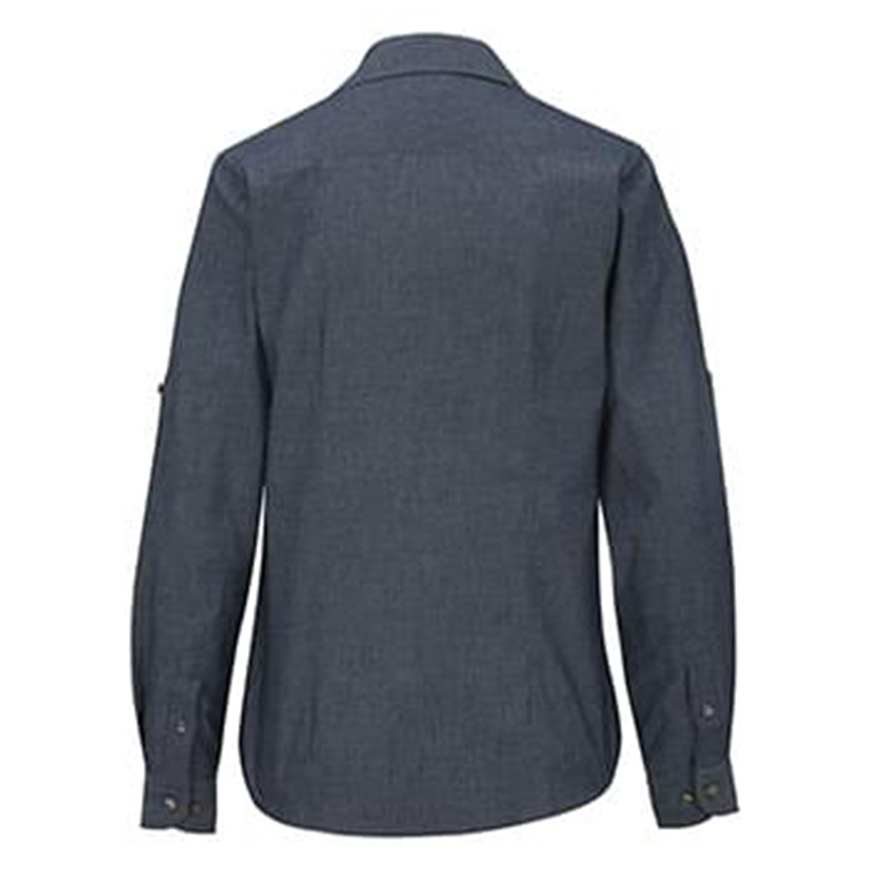 Edwards Unisex Roll Sleeve Shirt: ED-5298V3