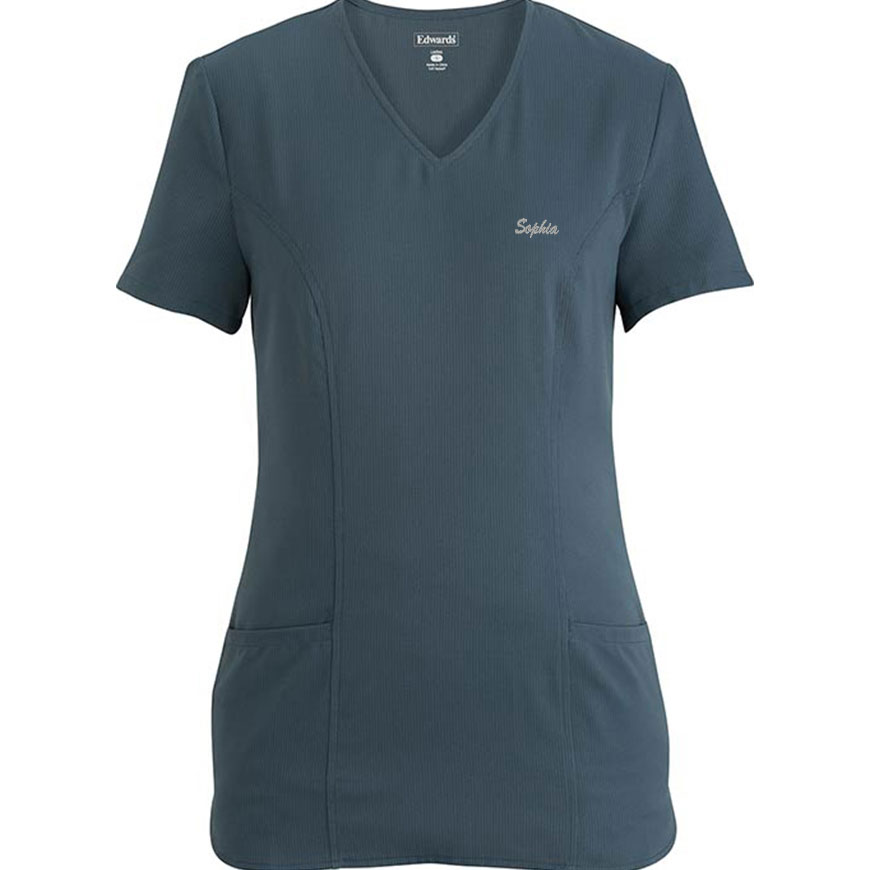 Edwards Women Zip Front Tunic: ED-7240