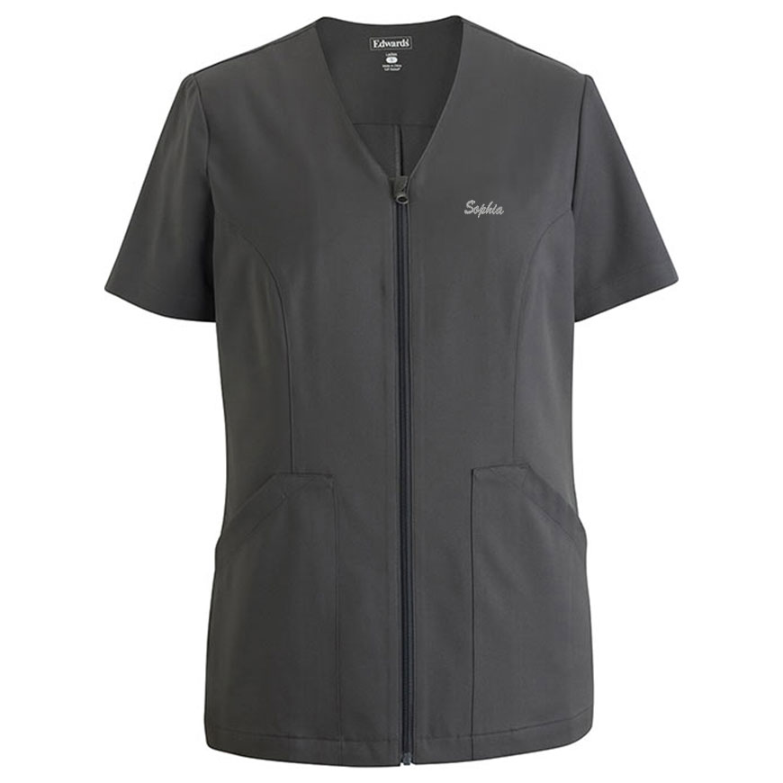 Edwards Women Zip Tunic: ED-7260