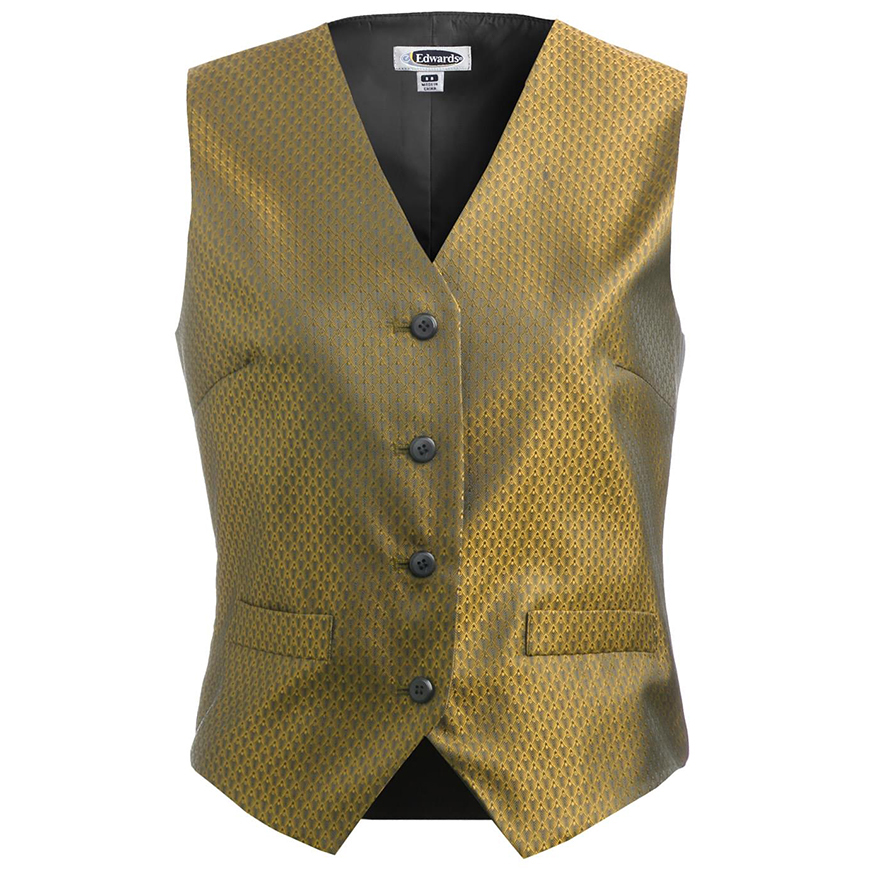 Edwards Women Diamond Brocade Vest: ED-7390