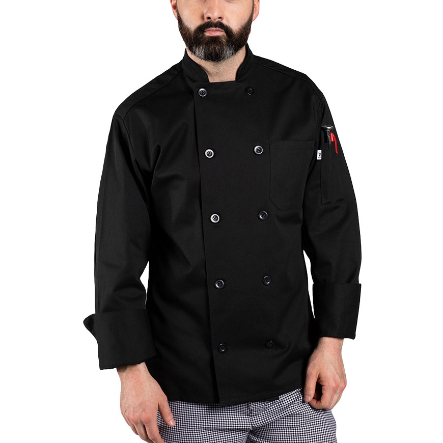 Spun Poly Workhorse Chef Coat: UT-0402PV2