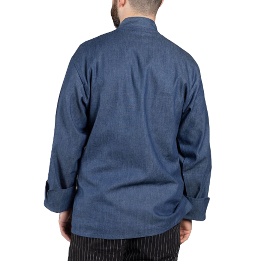 Uncommon Threads Chambray Chef Coat: UT-0405CV1