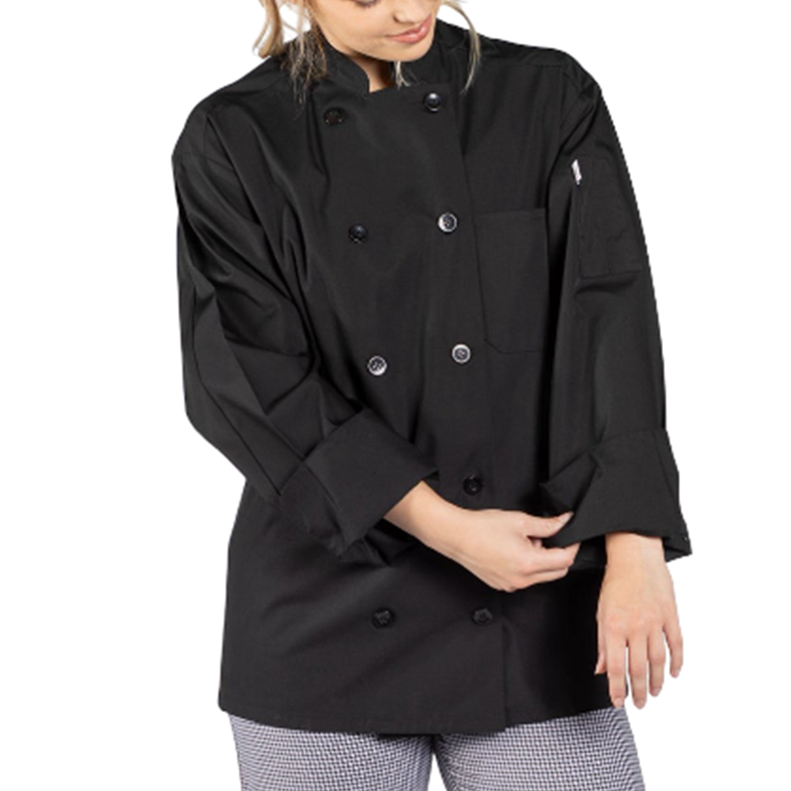 Spun Poly Expediter Chef Coat: UT-0413PV2