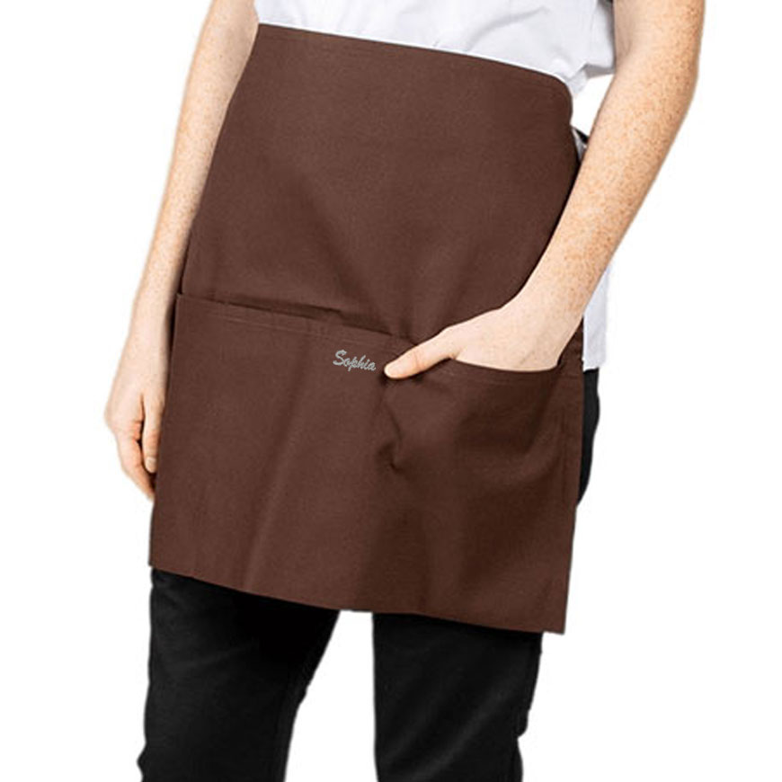 Three Pocket Half Waist Apron: UT-3060