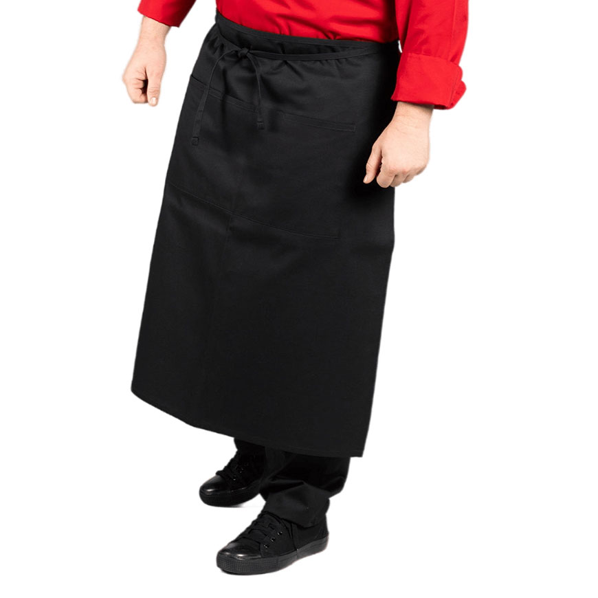 Three-Section Pocket Bistro Apron: UT-3100